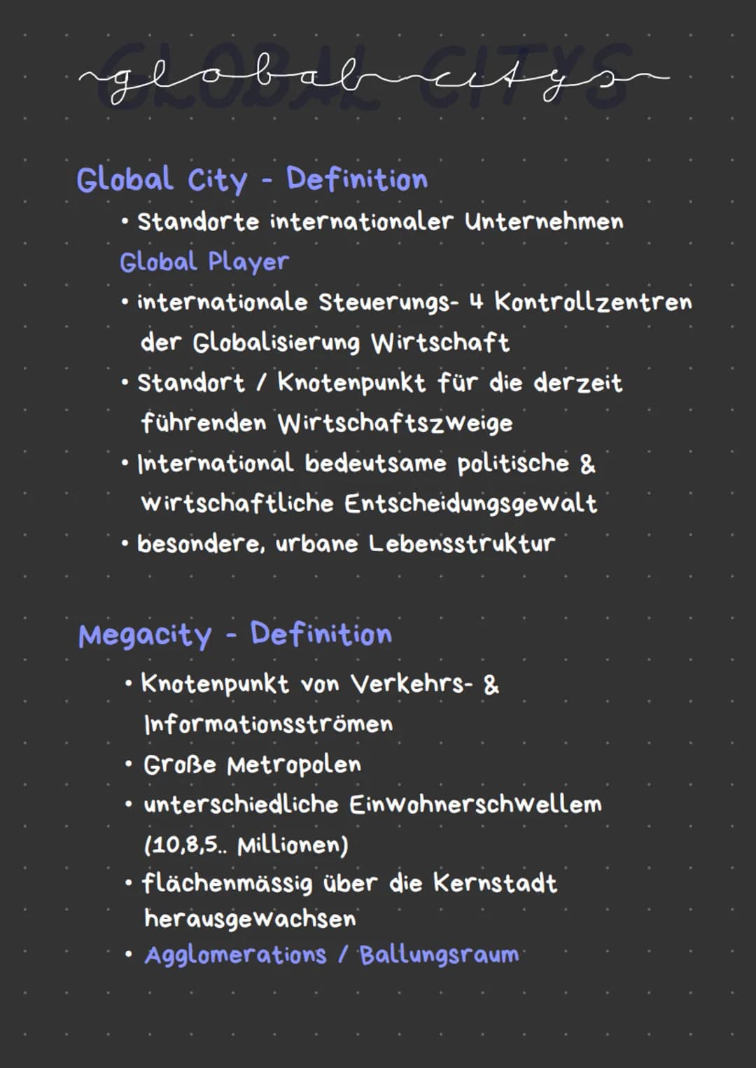гдвовал
مه هم مهمهمههه
Global City - Definition
Global Player
• internationale Steuerungs- 4 Kontrollzentren
●
●
Standorte internationaler U