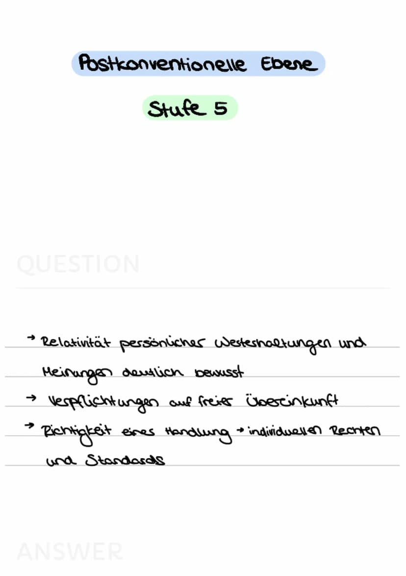 Grundannahme
QUESTION
• Einfluss kultureller Faktoren auf Entw.
mor. Urteils
.
swojektives Urteil
• Entw. Stadien : Stand des moralischen
Ur