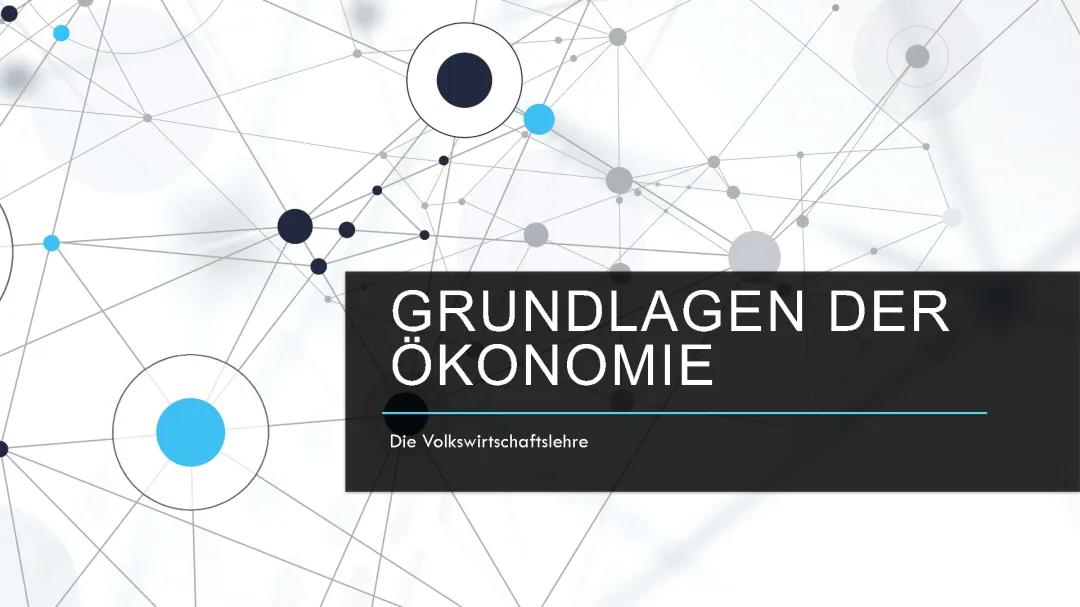 Ökonomische Analyse: BWL und VWL einfach erklärt für deine Bachelorarbeit