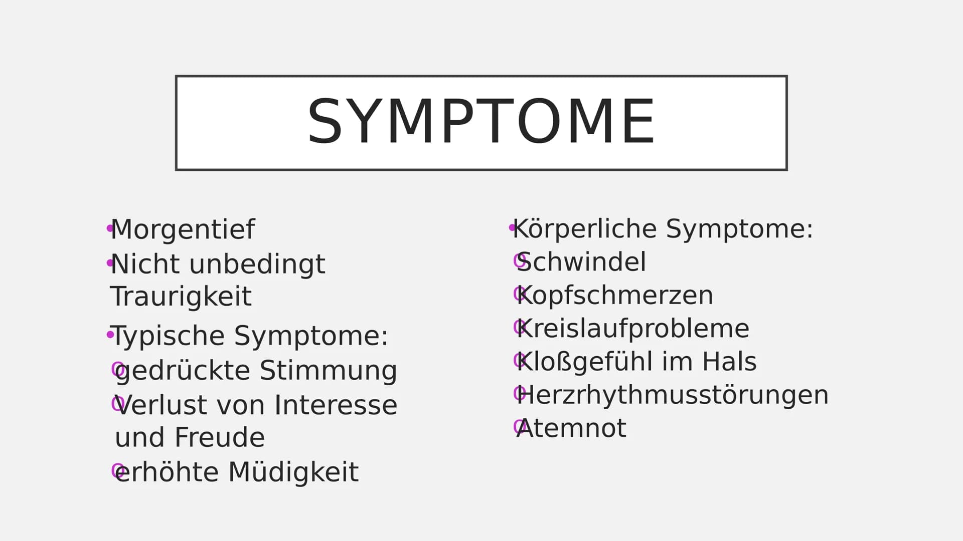 Seite | 1
Grundinformationen
Depressionen gehören zu den häufigsten Erkrankungen, trotzdem
werden sie leider sehr oft unterschätzt. Menschen