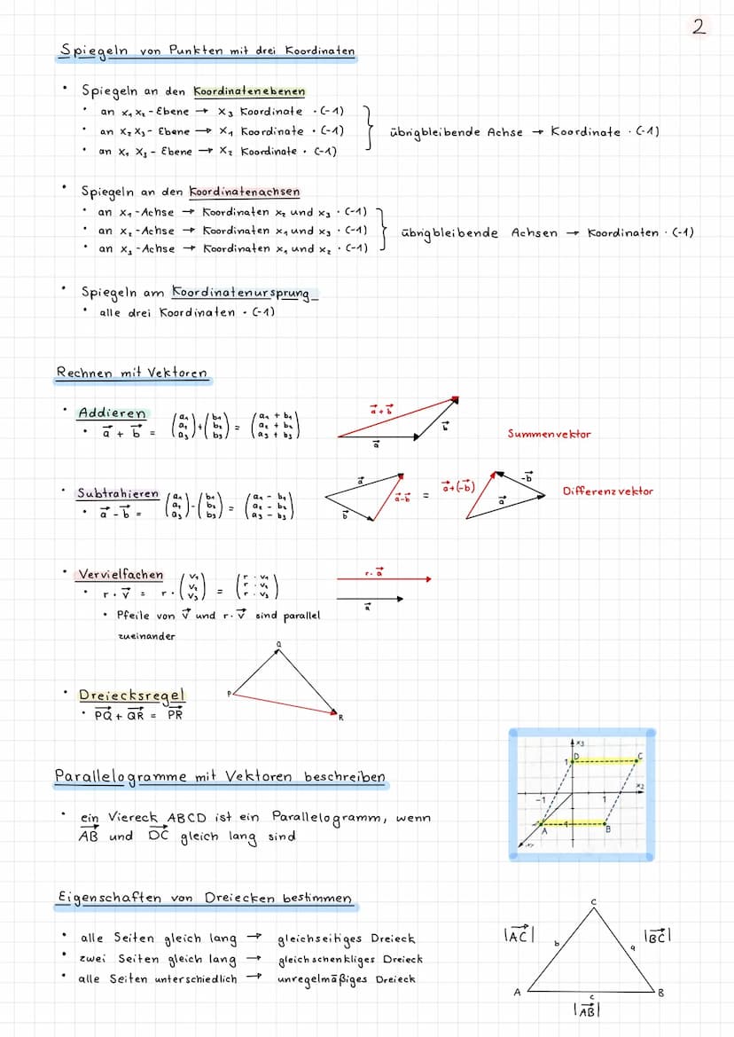 =
dreidimensionales Koordinatensystem
Vektoren
.
alghische=geometrie
.
bolellalalal1700876
.
.
3
P(-21-31-6)
+3
L
a = OA
P(41315)
+6
- ist d