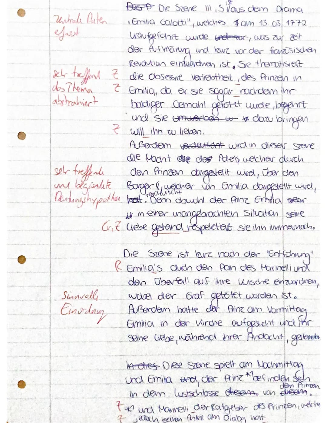 Klassenarbeit Nr. 2
einen Dramenauszug analysieren und interpretieren
Aufgabenstellung:
Analysiere und interpretiere den folgenden Auszug au