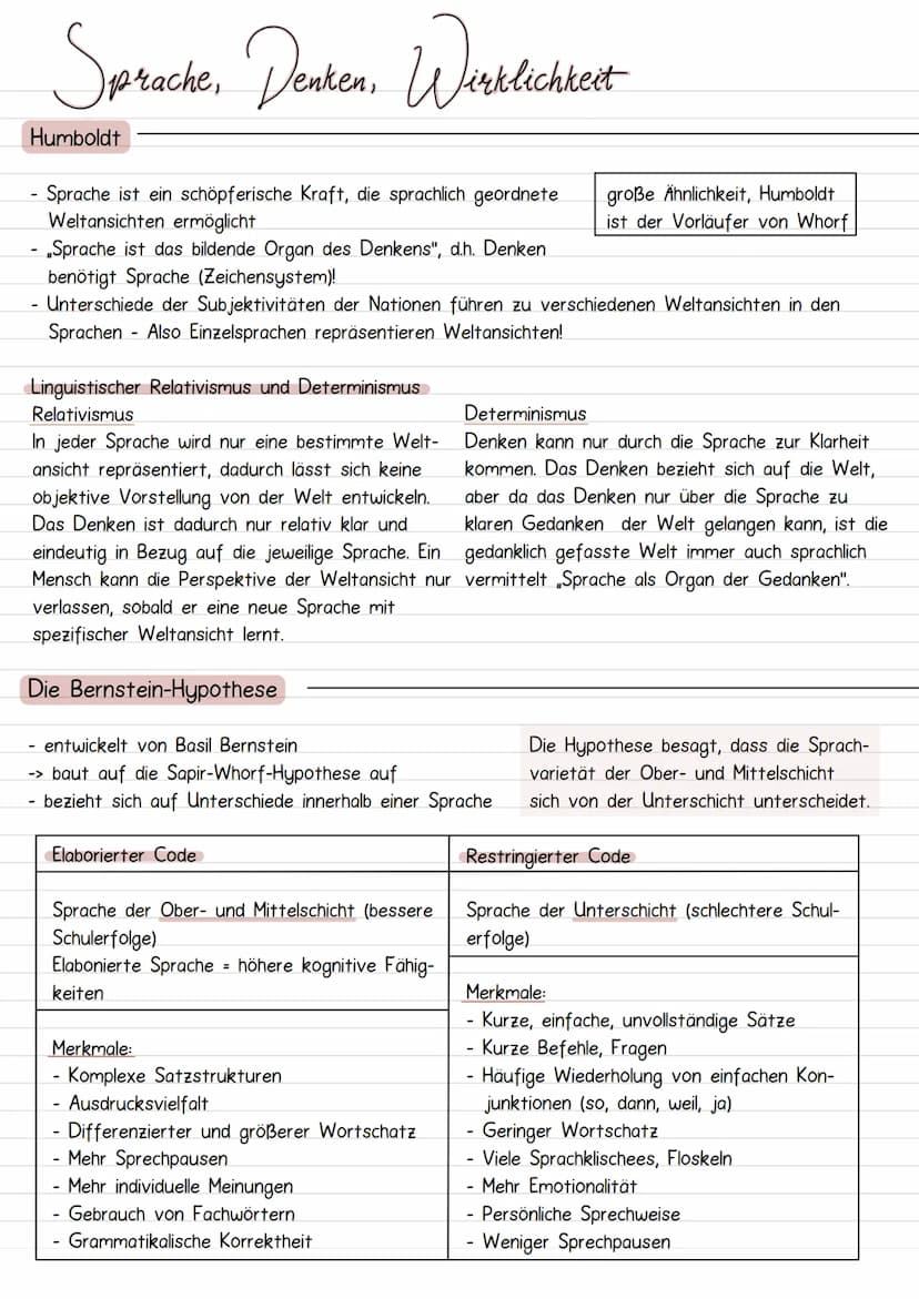 Sprachursprung
Interaktionismus
Spracherwerb ist das Ergebnis einer Interaktion zwischen kindlichen Entwicklungsprozessen und Ein-
flüssen v