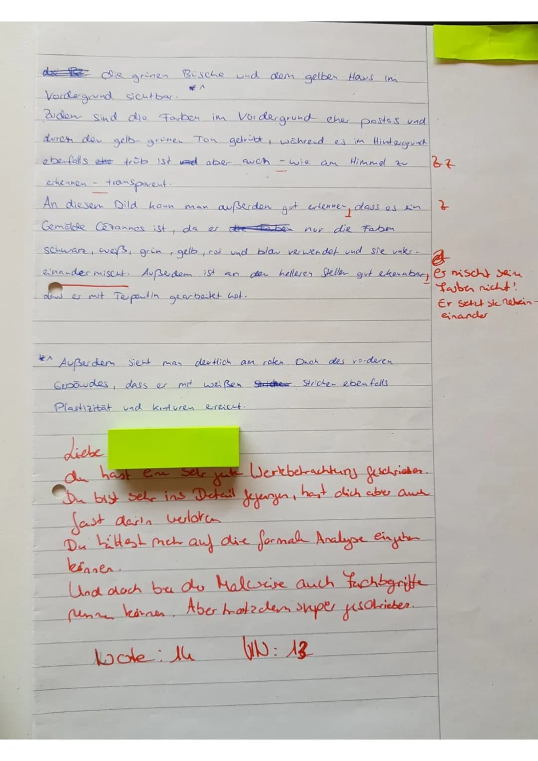 Klausur 12-stündiger Ku
Arbeitszeit: 90 Minuten
Thema:
Aufgabe 1:
Abbild und Idee in Stillleben und Landschaft
pastes - transparent?
Welche 