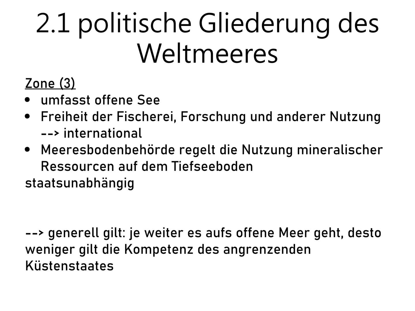 
<p>In diesem Vortrag werden die größten Meere, die zum Weltmeer gehören, sowie drei Möglichkeiten zur Gliederung des Weltmeeres beleuchtet.