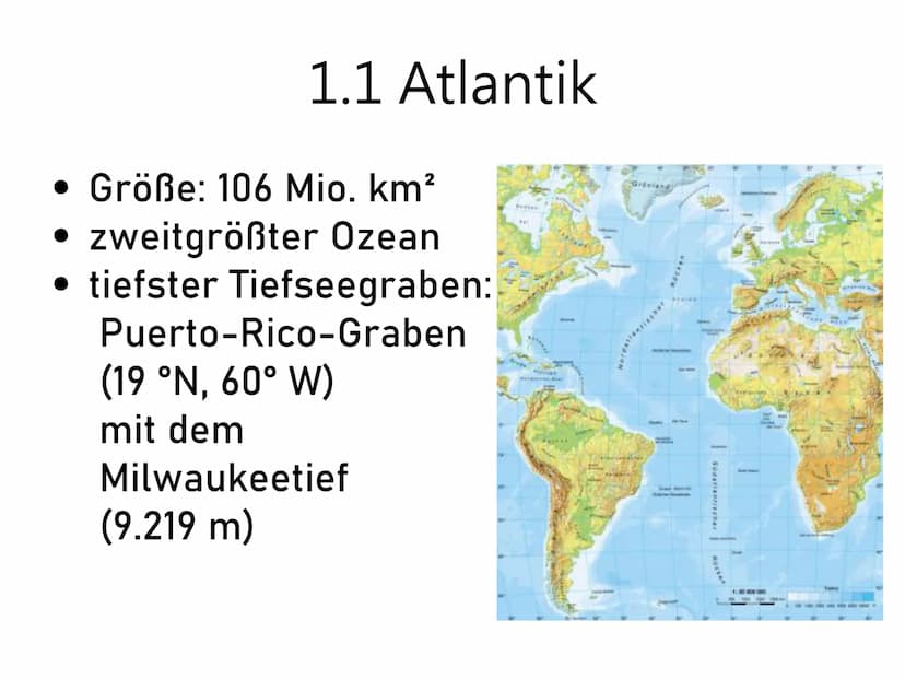 
<p>In diesem Vortrag werden die größten Meere, die zum Weltmeer gehören, sowie drei Möglichkeiten zur Gliederung des Weltmeeres beleuchtet.