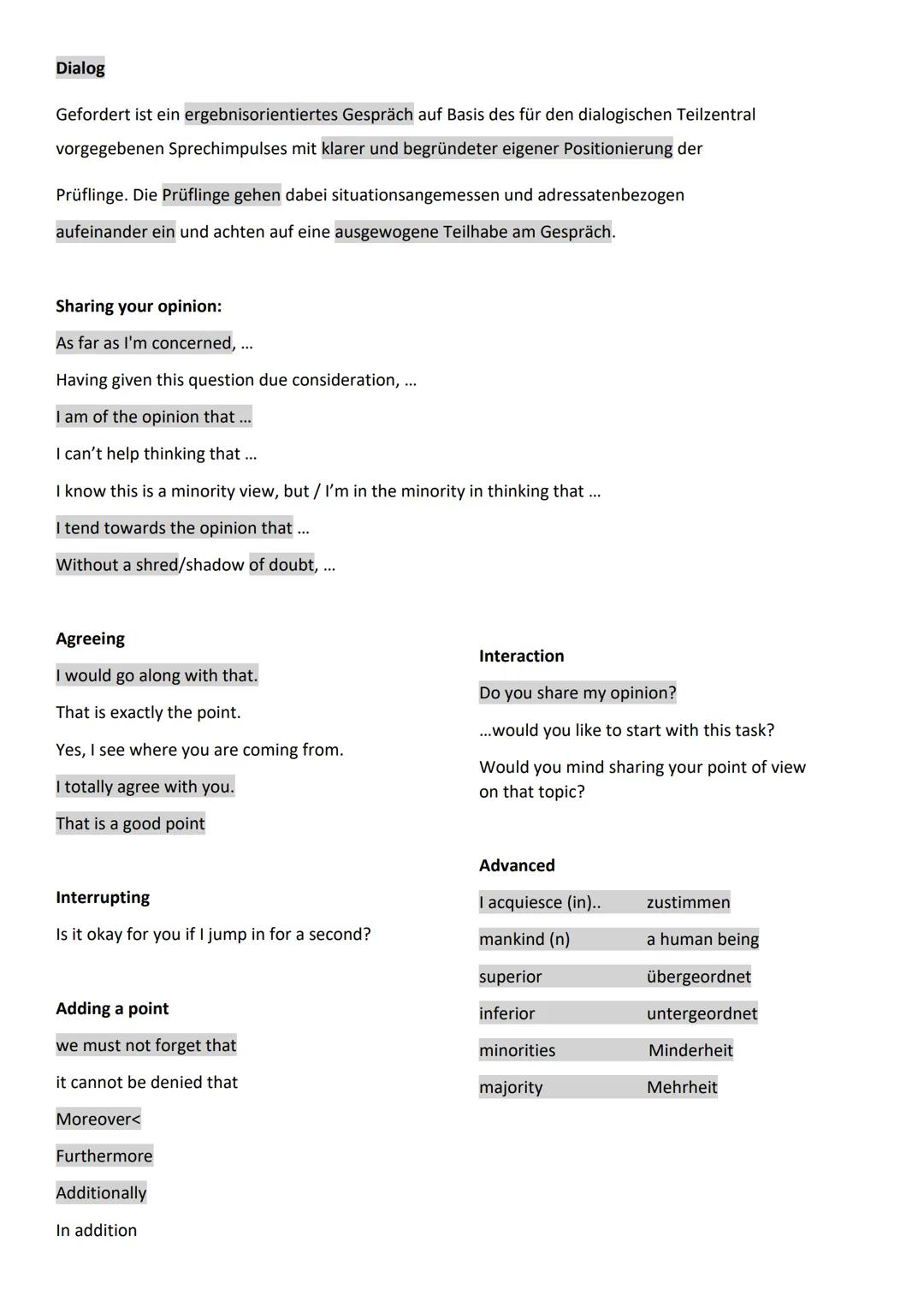 Oral exam

Monologue:
For my monologue I was given the topic.... In relation to that my first task is to ... (do not read the task out
loud 