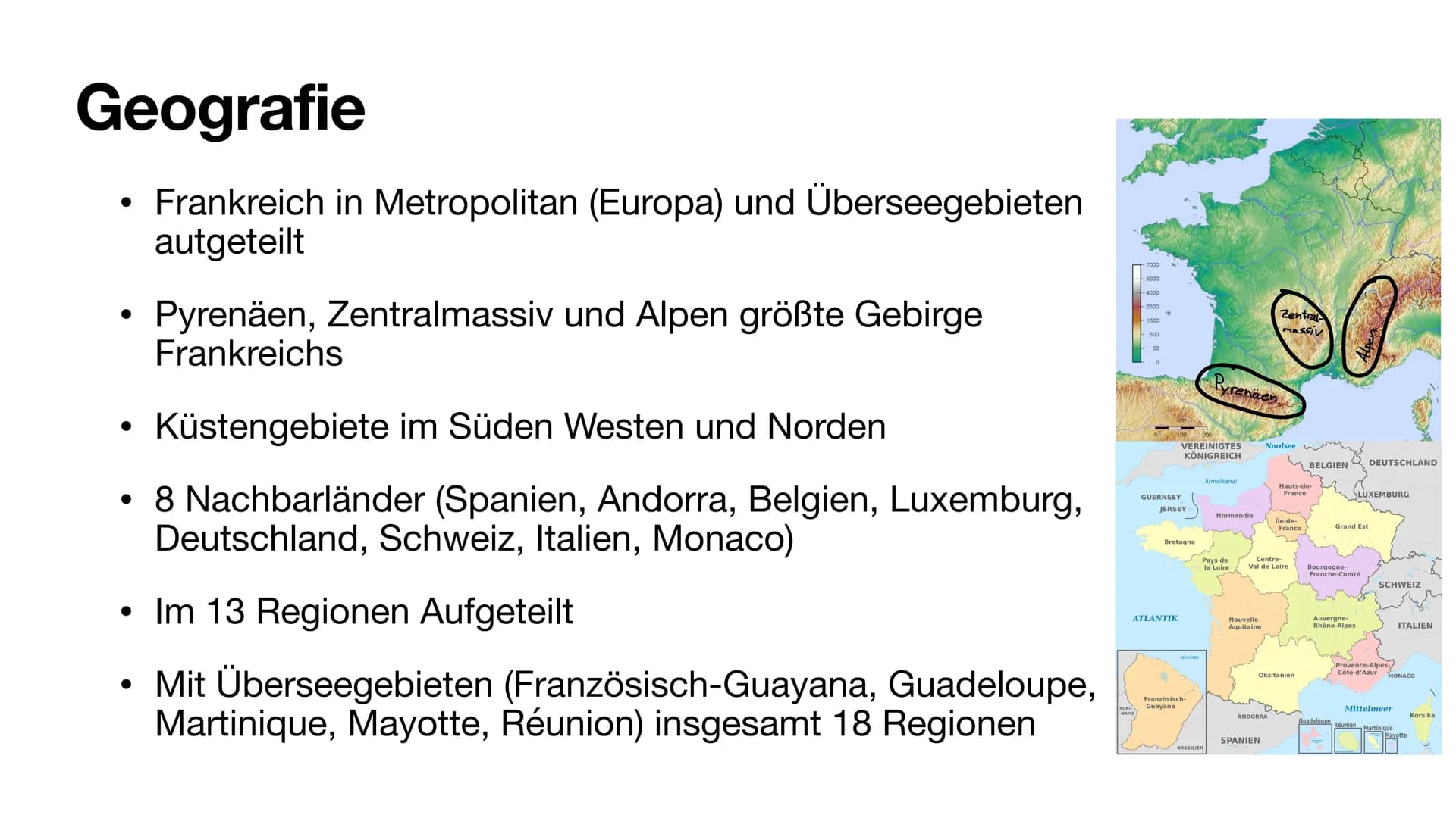 Frankreich
Wirtschaft und Geografie
République française
Französische Republik
Flagge
Hoheitszeichen Frankreich
Wirtschaft und Geografie
Rép