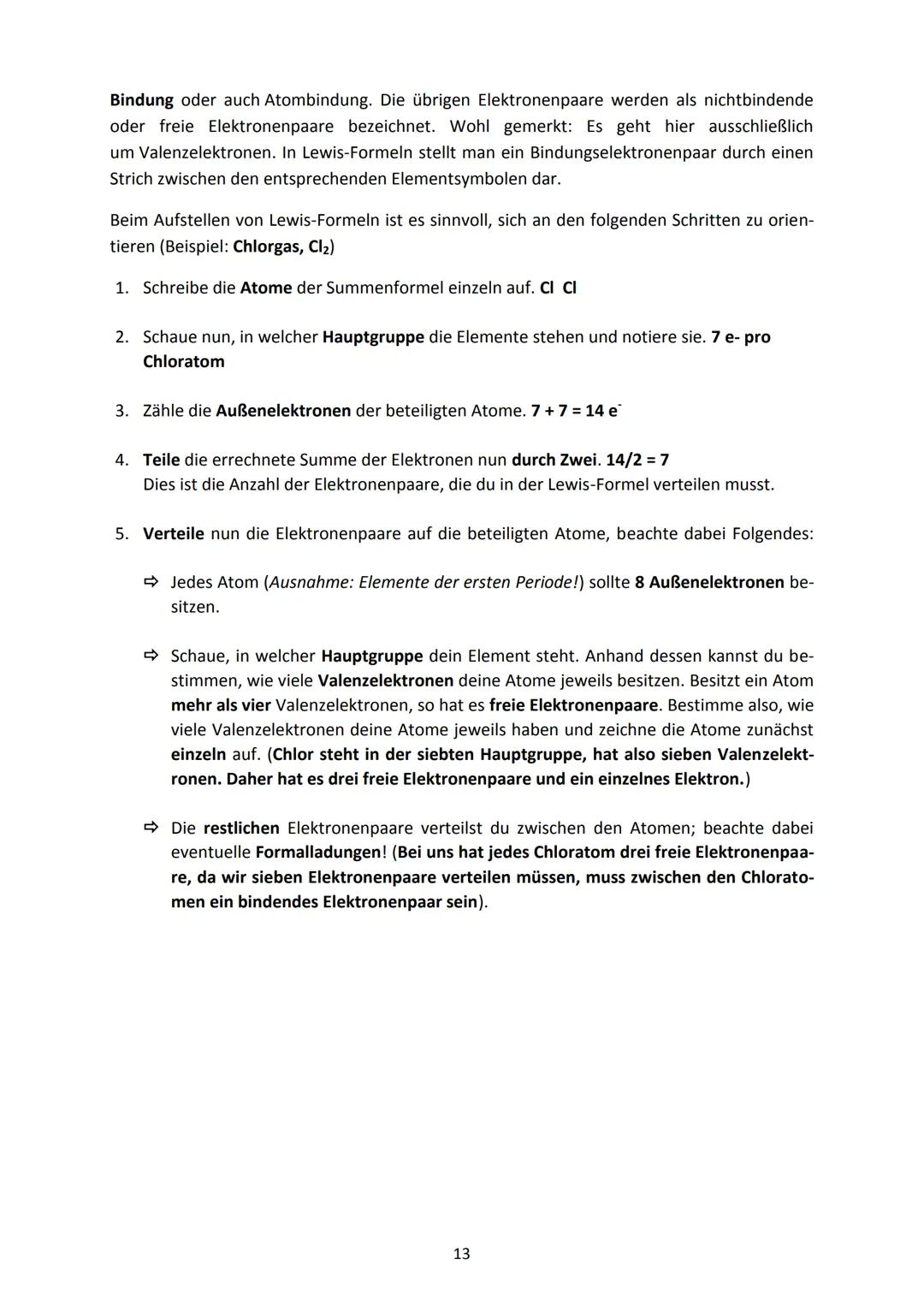 Aufgabe 1: Das Periodensystem der Elemente
Fülle die nachstehende Abbildung aus:
Diese Angaben findest du bei jedem
Element:
1←
H
Wiederholu