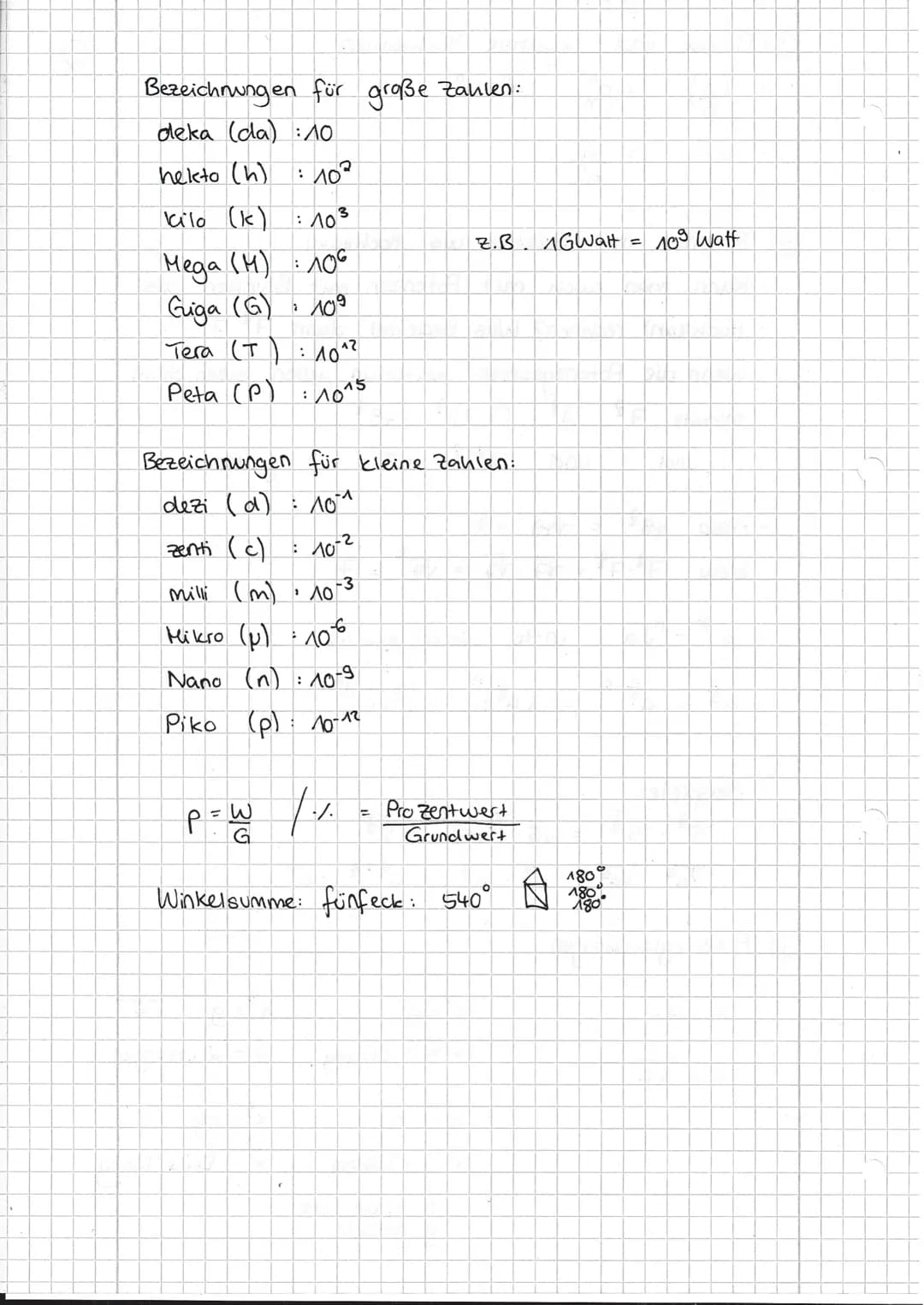 II Potenzen und Logarithmus
II.1. Zehnerpotenzen
Sehr
Zahlen
große
darstellen. z. B.: 197 000 000 000 = 197-10⁹
Das geht genow so für sehr k