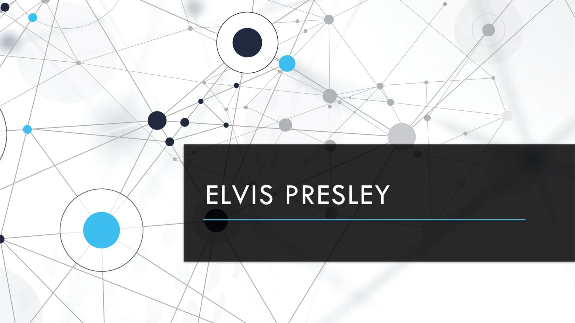 Elvis Presley
1) Wer ist Elvis Presley?
Elvis Presley wurde am 8. Januar 1935 in Tupelo, Mississippi, geboren
und starb am 16. August 1977 i