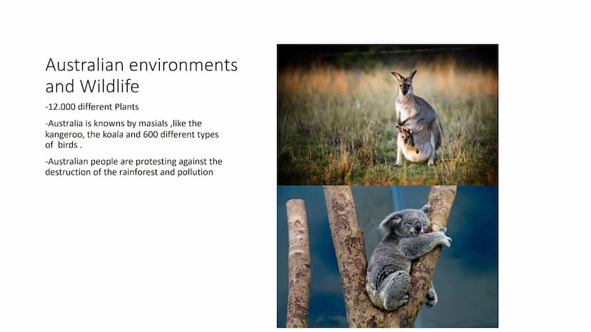 Australia structure
• goverment
land and climate
• Australian environments and wildlife
●
●
The Australian people
●
• Education
●
The Austra