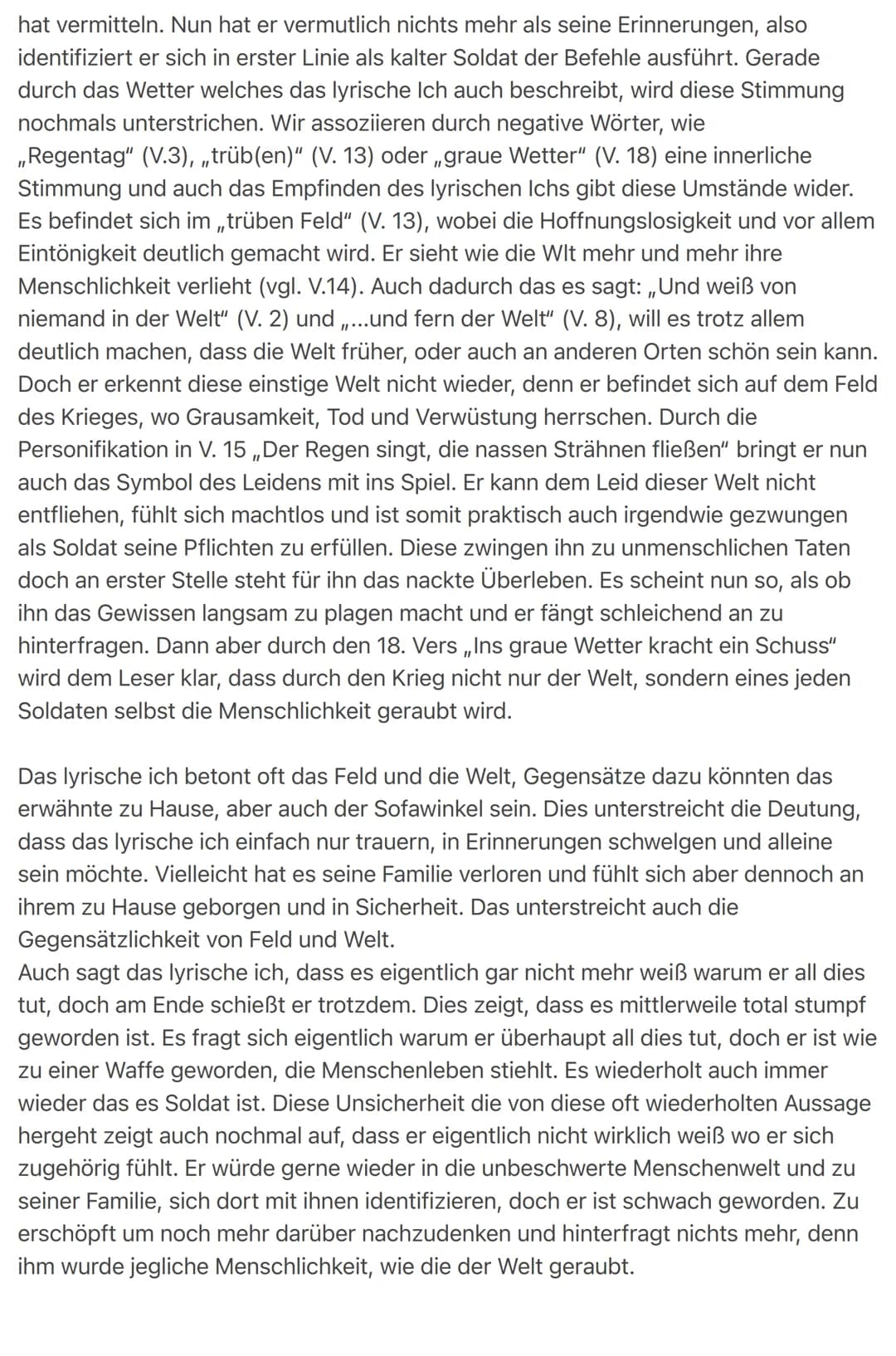 Gedichtsanalyse ,,Nach schwerem Traum"
Von Hanna Krein
Vermutlich kennen wir alle das Gefühl der Pflicht. In der Schule auf der Arbeit, oder