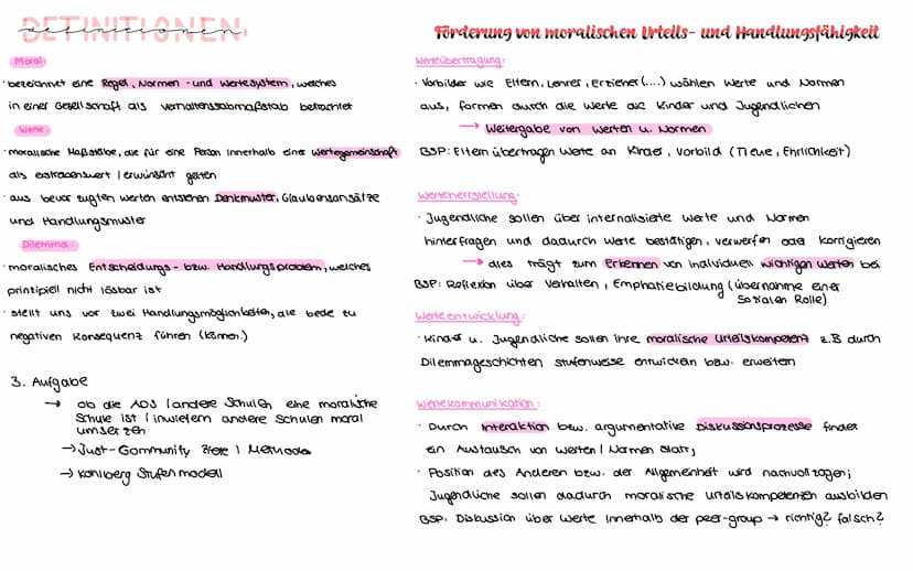 KOHLBERG
ENTWICKLUNG EINES STUFENMODELLS:
Grundsatzmoral
Gruppen moral
Autoritatsmoral
3.
6. Gewissens- und Prinzipien -
orientierung
5. Leg
