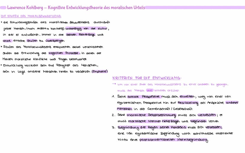 KOHLBERG
ENTWICKLUNG EINES STUFENMODELLS:
Grundsatzmoral
Gruppen moral
Autoritatsmoral
3.
6. Gewissens- und Prinzipien -
orientierung
5. Leg