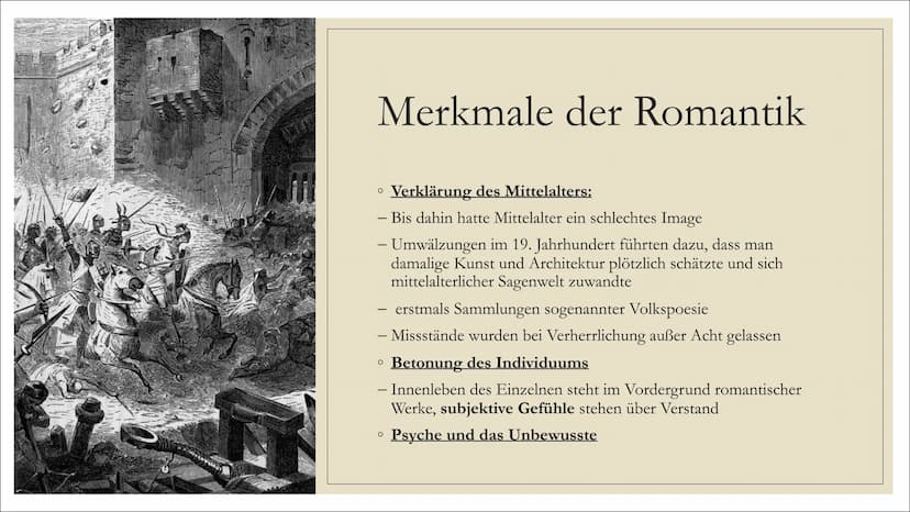 LC2
DIE ROMANTIK
Lyrik
523
CO Gliederung
Epoche der Romantik
• Der Begriff
• Zeitgeschichtliche Einordnung
Gegenbewegung der Klassik
• Weltb