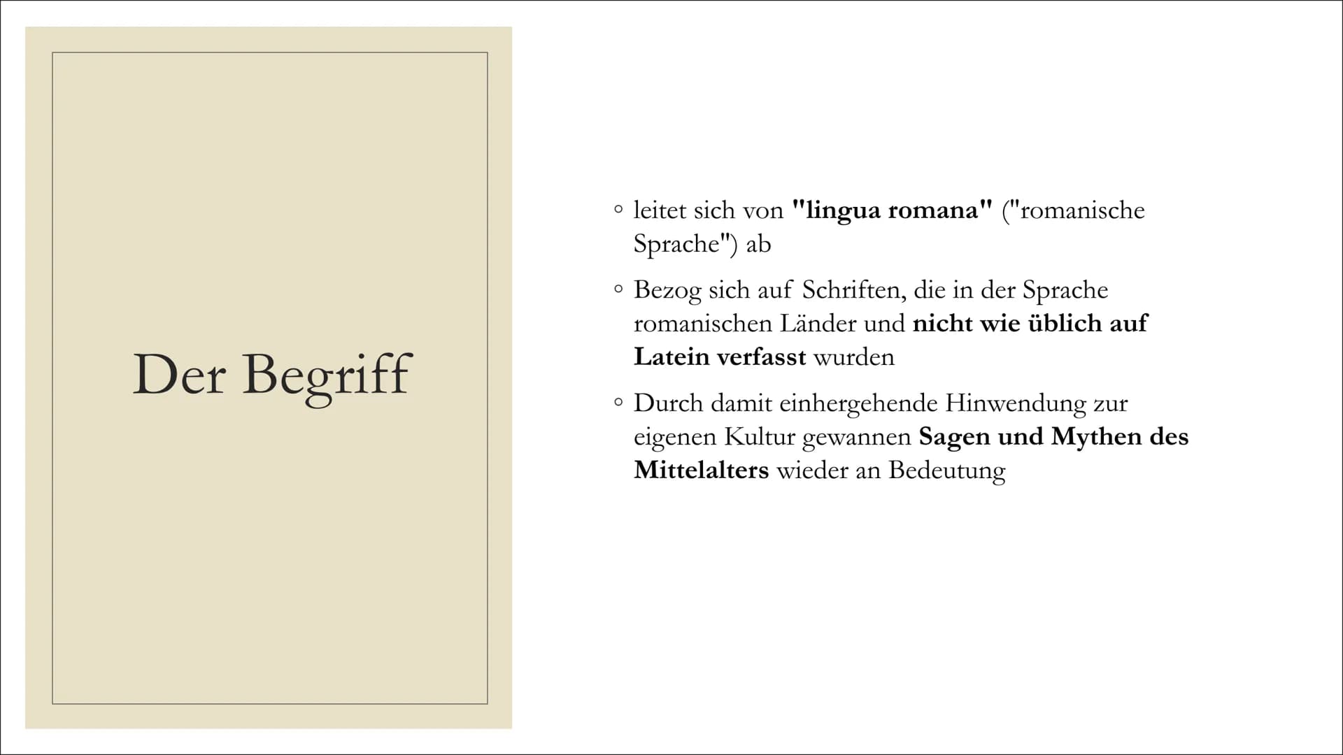 LC2
DIE ROMANTIK
Lyrik
523
CO Gliederung
Epoche der Romantik
• Der Begriff
• Zeitgeschichtliche Einordnung
Gegenbewegung der Klassik
• Weltb
