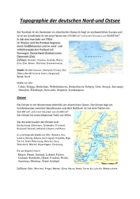 Know Topographie der deutschen Nord-und Ostsee thumbnail