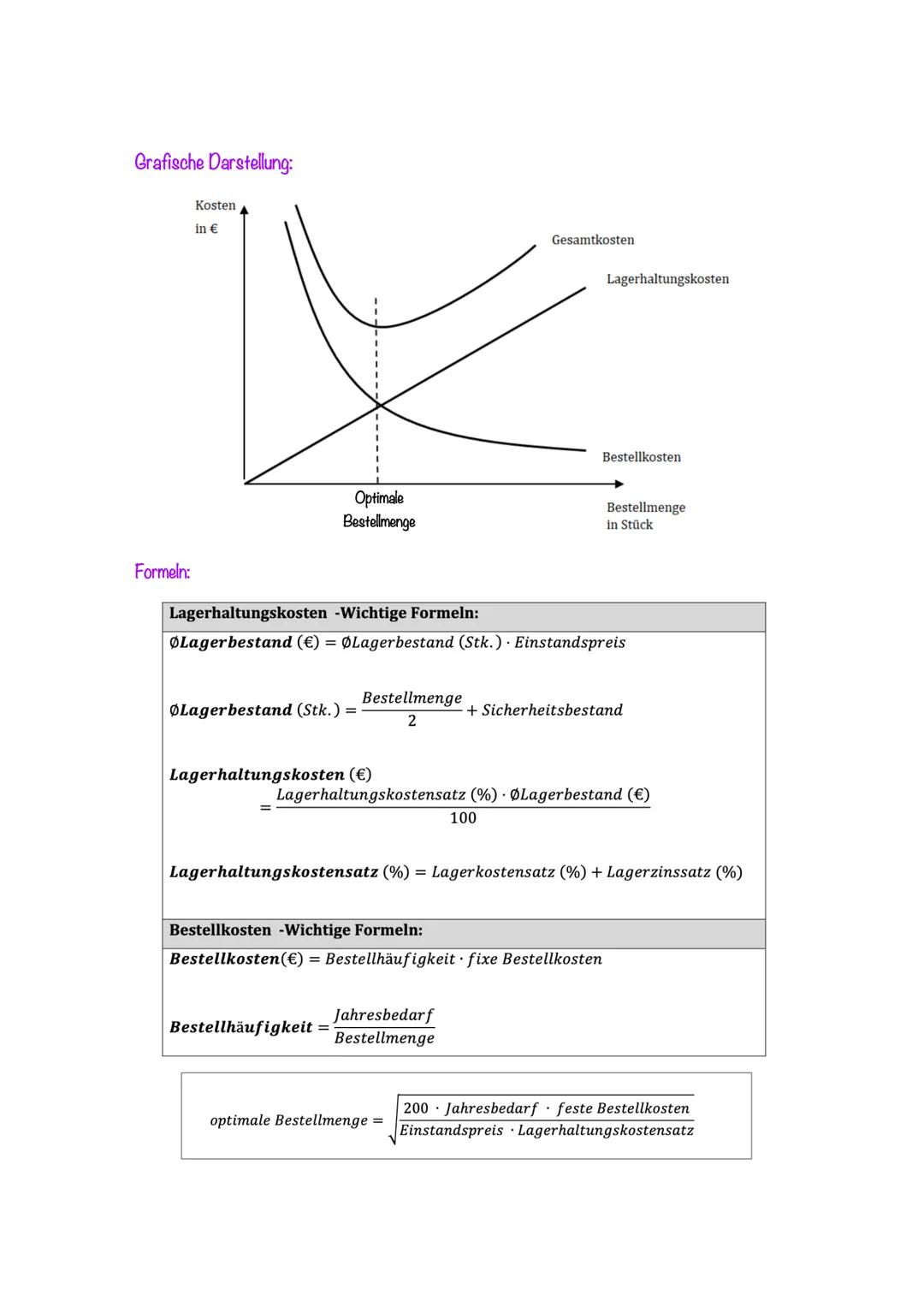 1. Materialwirtschaft
Die Materialwirtschaft ist für die Beschaffung und Bereitstellung aller notwendigen
Produktionsfaktoren zuständig.
Bed