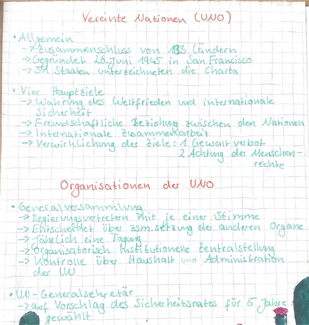 Vereinte Nationen (UNO)