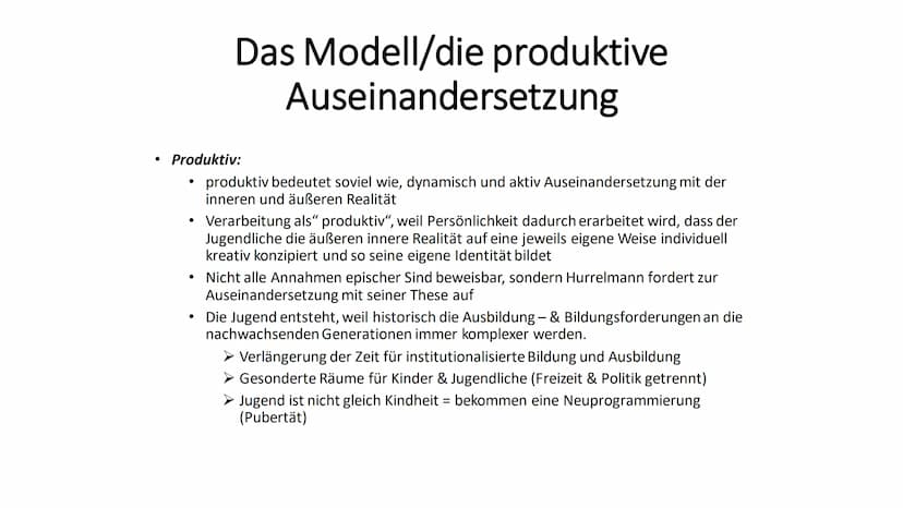 Klaus Hurrelmann
Das Modell der
produktiven
Realitätsverarbeitung Inhaltsverzeichnis
Biografie
Bezug zu anderen Theoretikern
Die Kern Aussag