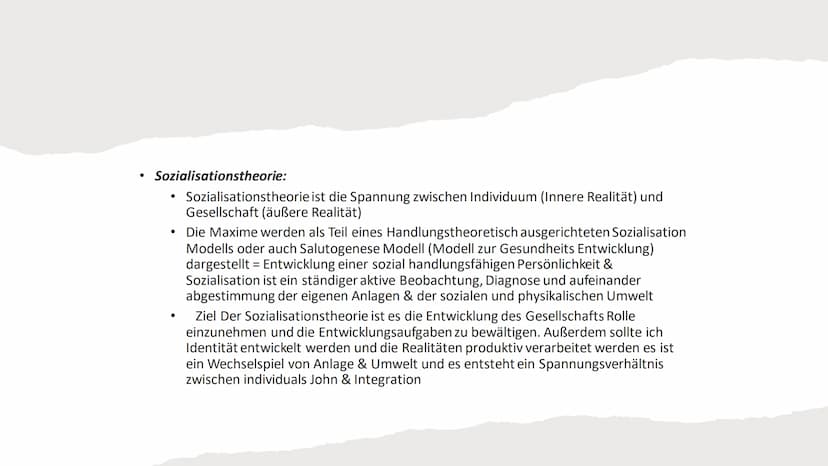 Klaus Hurrelmann
Das Modell der
produktiven
Realitätsverarbeitung Inhaltsverzeichnis
Biografie
Bezug zu anderen Theoretikern
Die Kern Aussag
