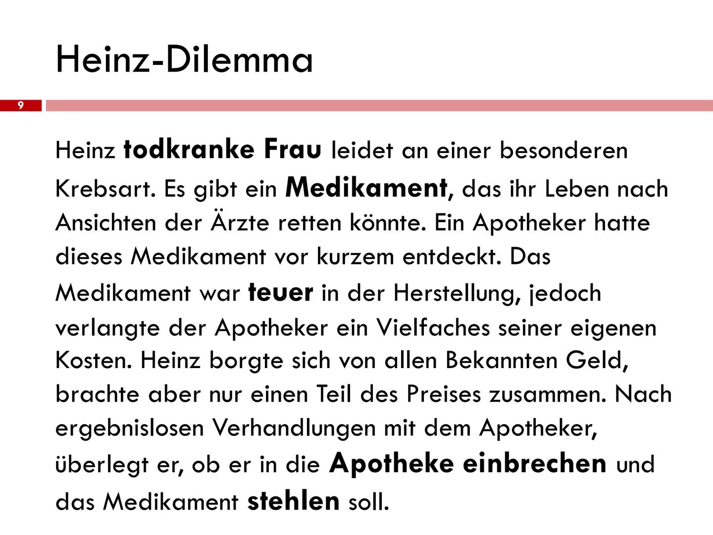 Lawrence Kohlberg: Theorie der Moralentwicklung Stufenmodell
Lawrence Kohlberg
1927
1945
1947
1948
1949 Bachelor of Arts
1958 Abschluss Prom