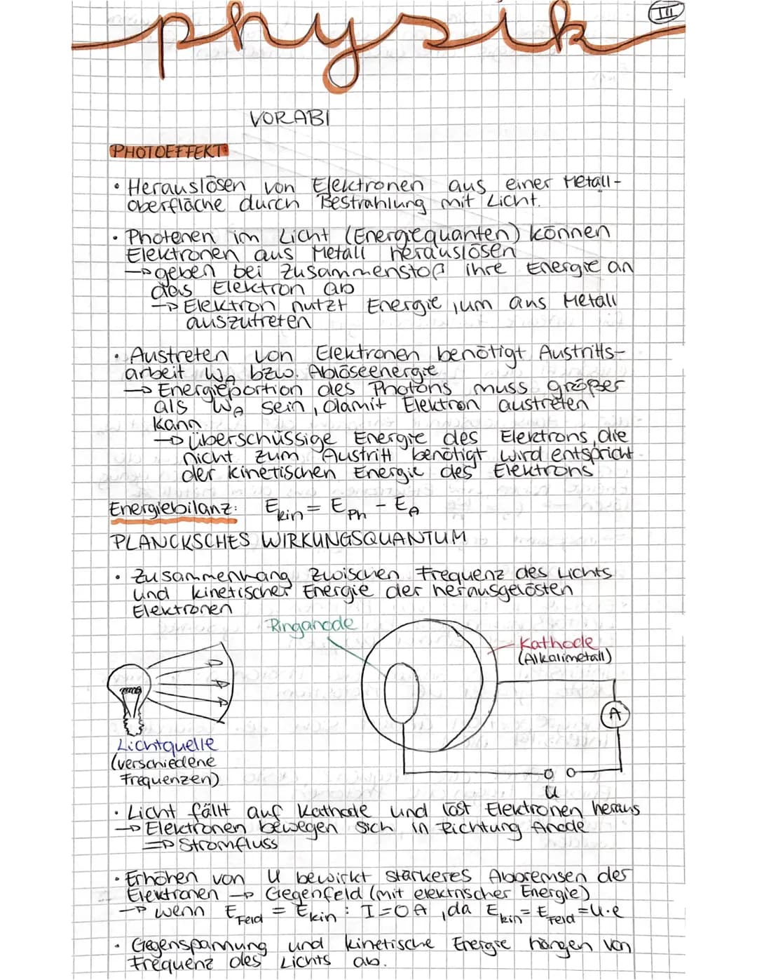 physik
VORABI
ELEKTROMAGNETISCHER SCHWINGKREIS
• abwechselnder Aufbau von elektrischem und
magnetischem Feld die sigh gegenseitig
erzeugen
=