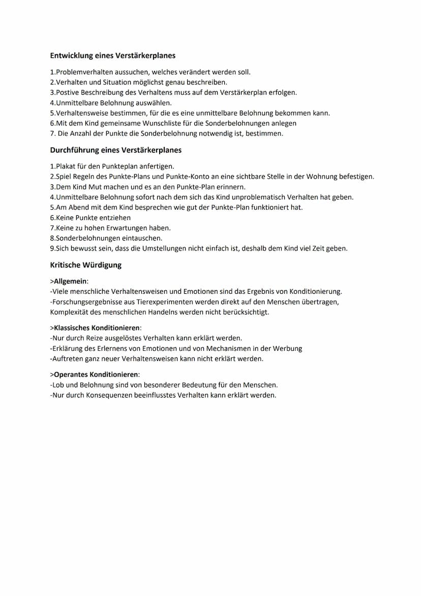 Lerntheorien/ Verhaltenstheorien
Lerntheorien sind Theorien, zu den systematischen Erklärungen von nicht beobachtbaren
Lernprozessen.
Dabei 