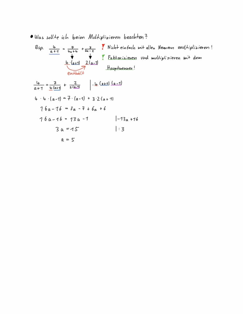 Bruchgleichungen
Finde den
fix →
g³x
9
X
X 5
Schnittpunkt der Funktionen
; D₂ = Q \ {0} und
; D₁₂ = Q \ { 5} !
g -1
X
Problem: x im Nenner
L