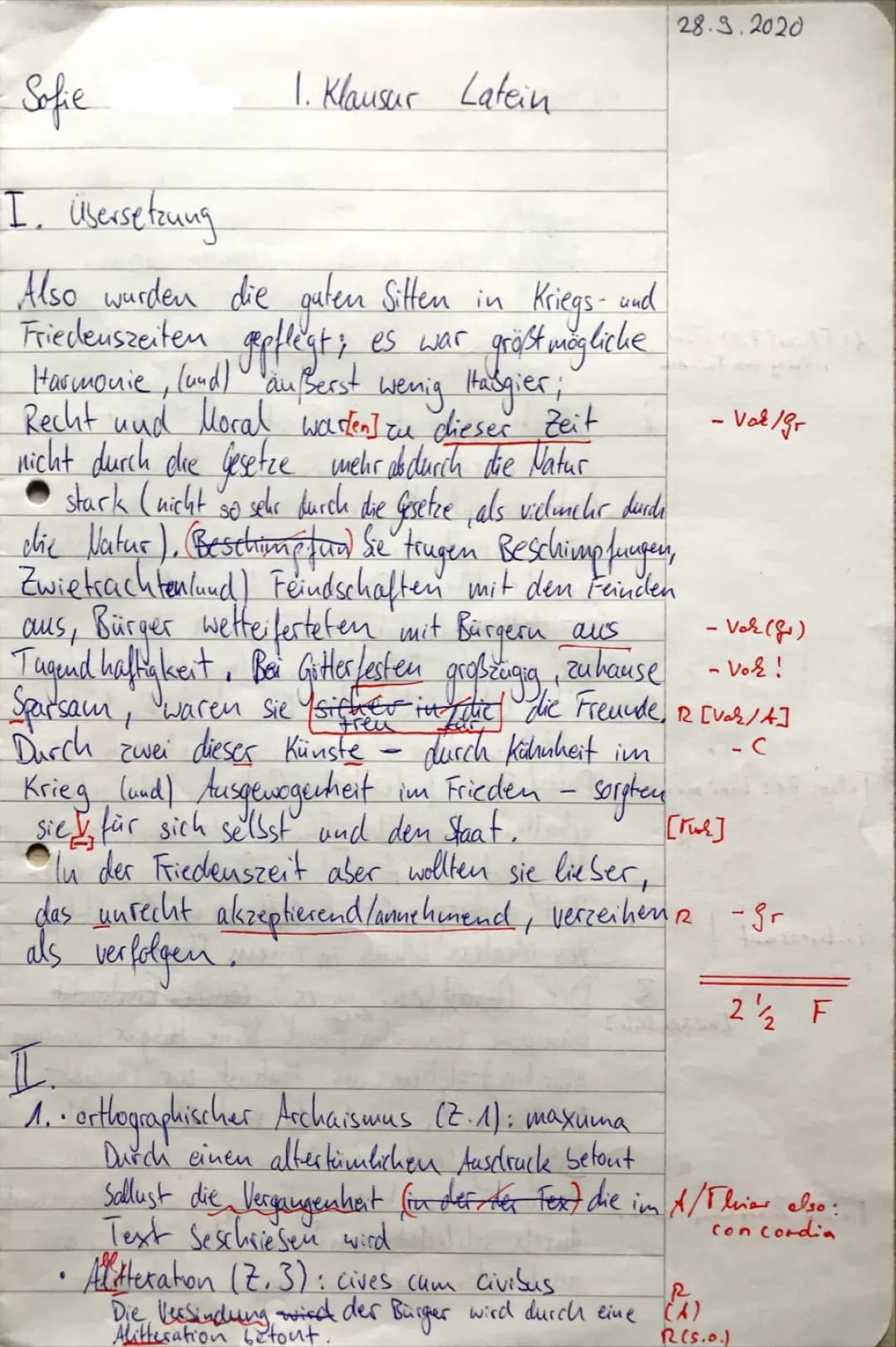 Sallust Catilina Übersetzung für Kids: Frag Caesar über die Römer!