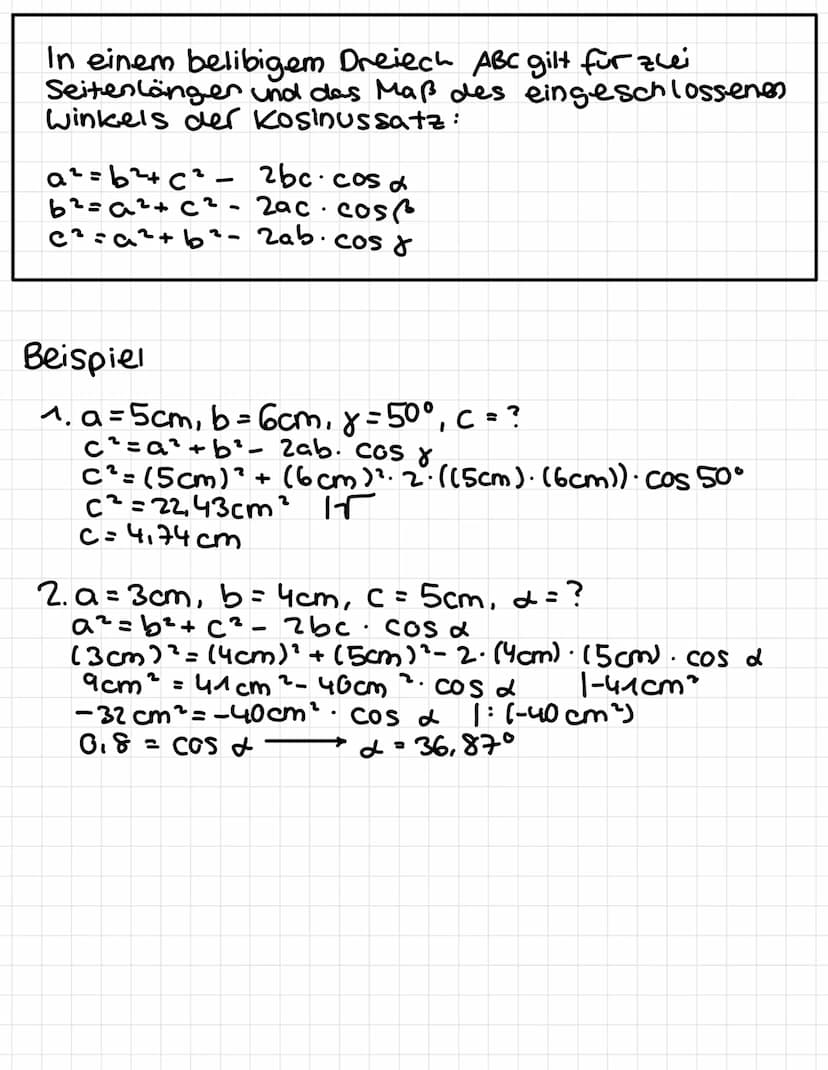TRIGOMETRIE
1. Tangens
A
d
X
B
B
Hypothenuse
Kathete, Ankathethe von & Gegenkathete von B
Kathete, Ankathete von ß, Gegenkathete von B
Im Dr
