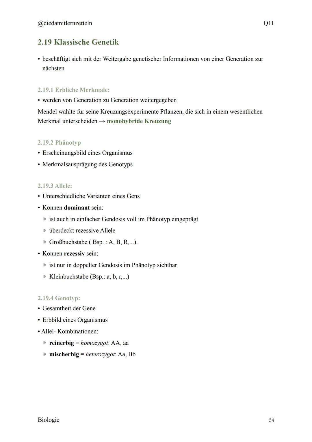 @diedamitlernzetteln
Biologie Zusammenfassung Q11
Biologie Zusammenfassung Q11
1.1 Organisation und Funktion der Zelle
1.2 Bau und Funktion 