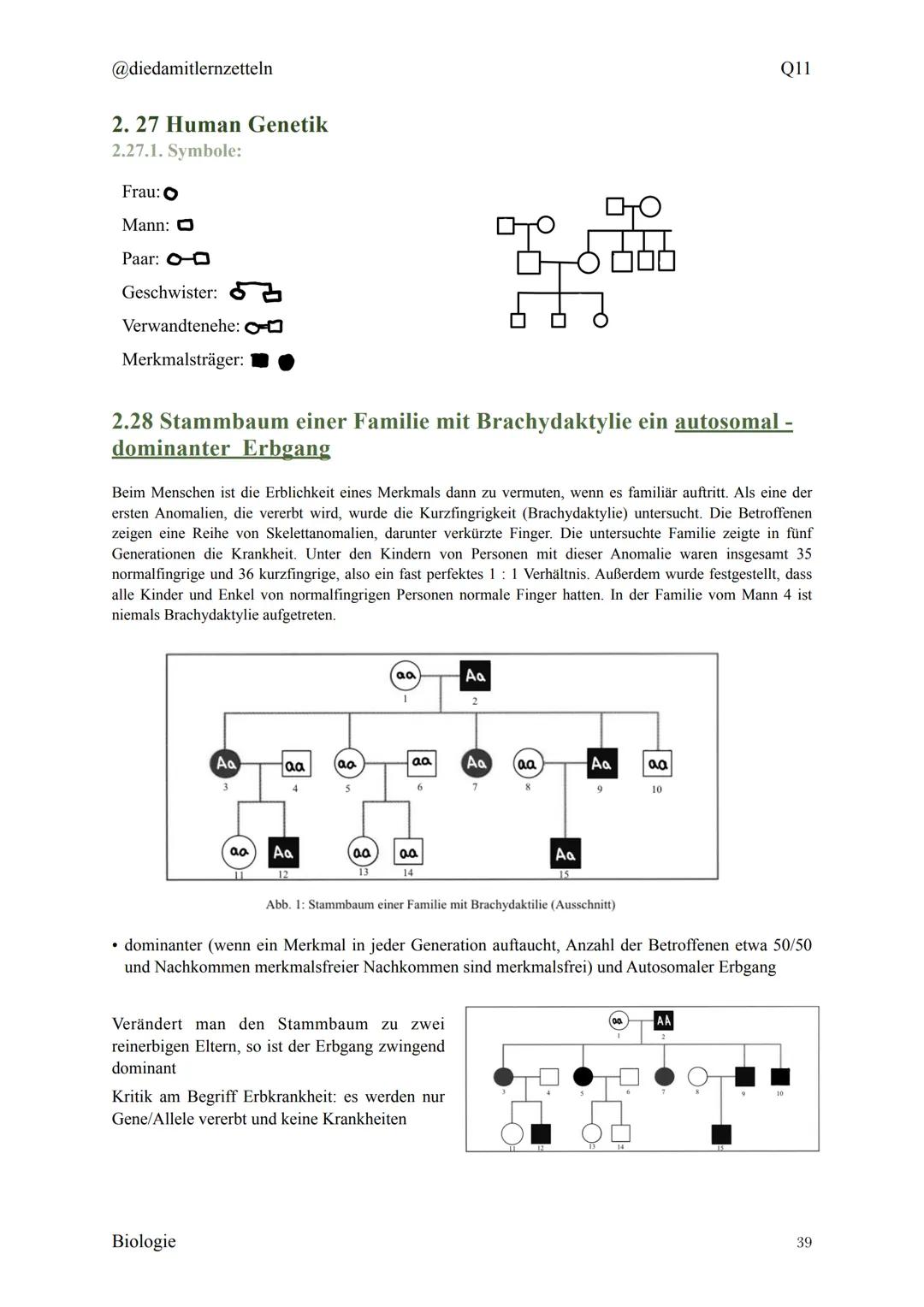 @diedamitlernzetteln
Biologie Zusammenfassung Q11
Biologie Zusammenfassung Q11
1.1 Organisation und Funktion der Zelle
1.2 Bau und Funktion 