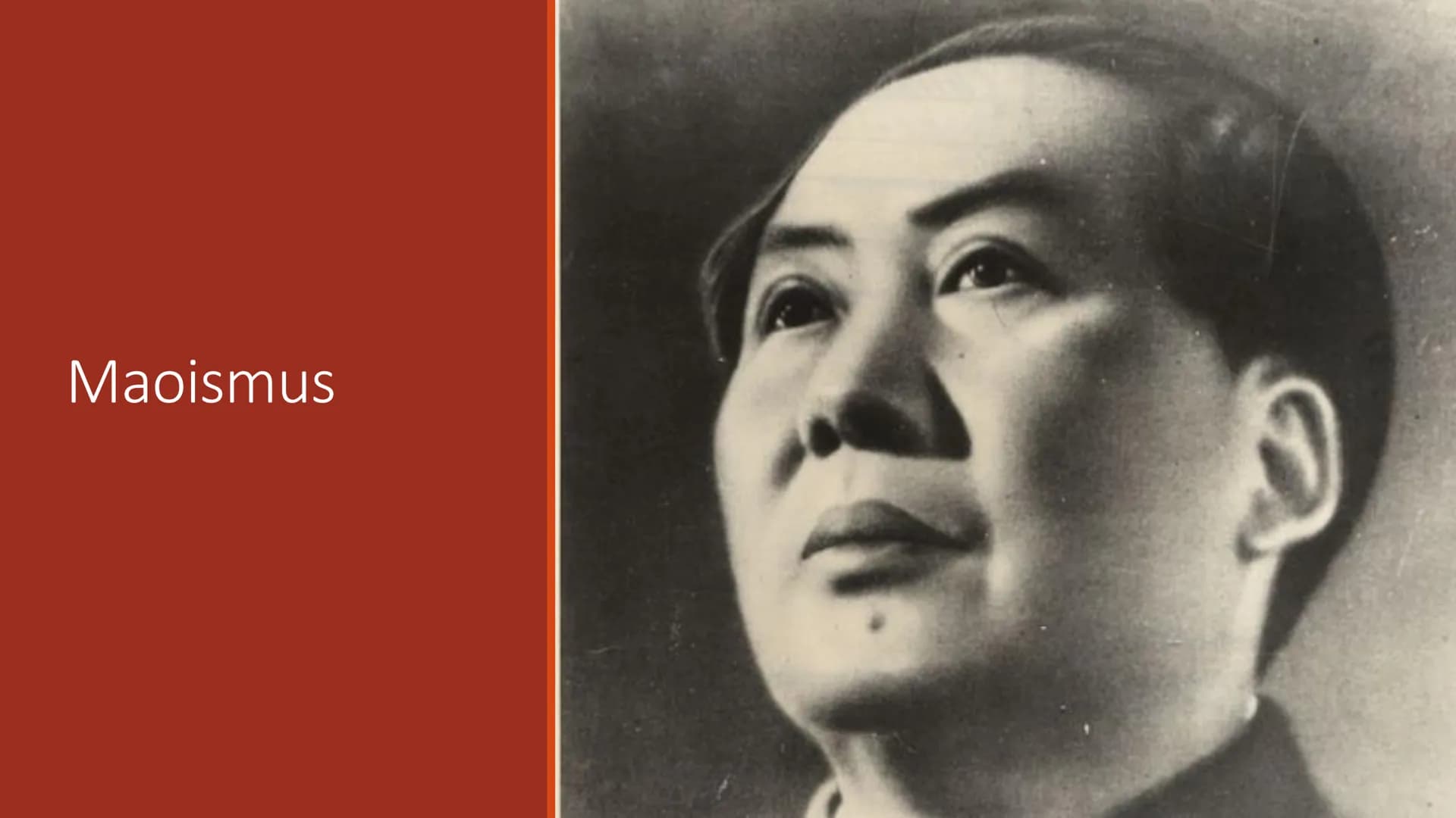 Maoismus Inhaltsverzeichnis
● Mao Tse-Tung
● Entstehung
• Leitgedanken
●
●
Fazit
•Quellen Mao Tse-Tung
• Geboren am 26. Dezember 1893 in Sha