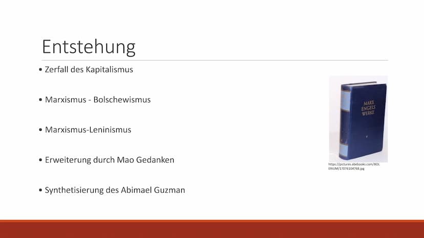 Maoismus Inhaltsverzeichnis
● Mao Tse-Tung
● Entstehung
• Leitgedanken
●
●
Fazit
•Quellen Mao Tse-Tung
• Geboren am 26. Dezember 1893 in Sha