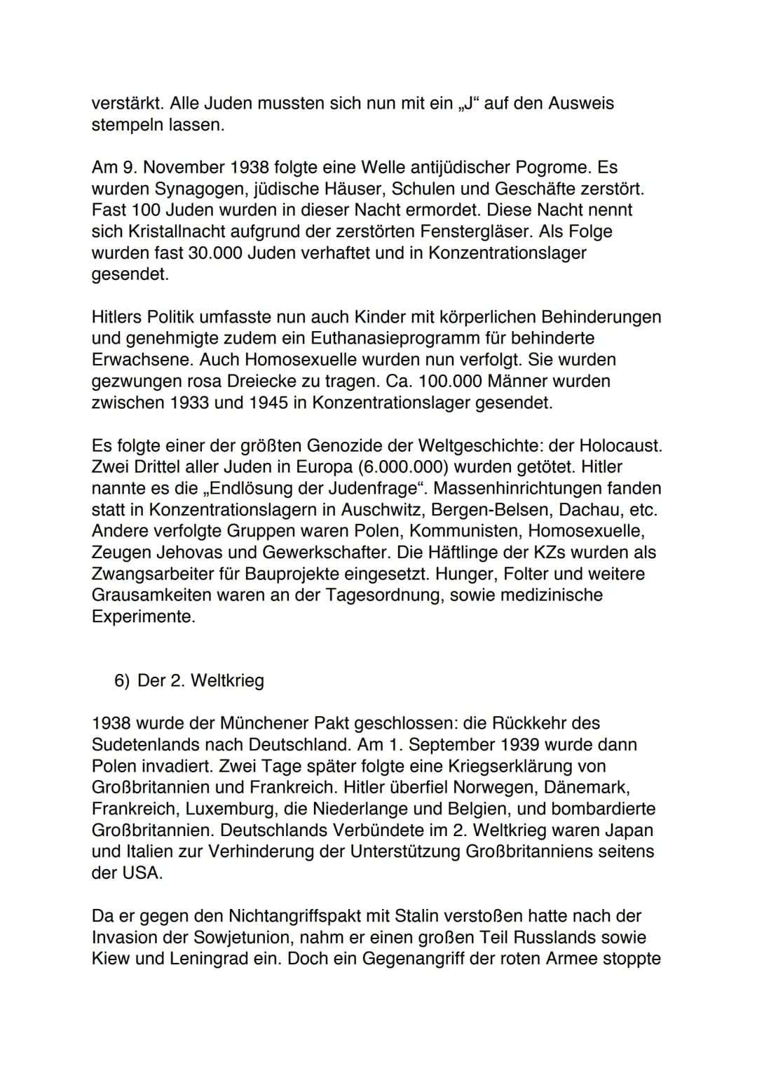 Hitler
1) Wer war Adolf Hitler?
Adolf Hitler wuchs in einer Familie mit einem emotionalen rauen Vater
auf. Auch das von dem jungen Hitler en