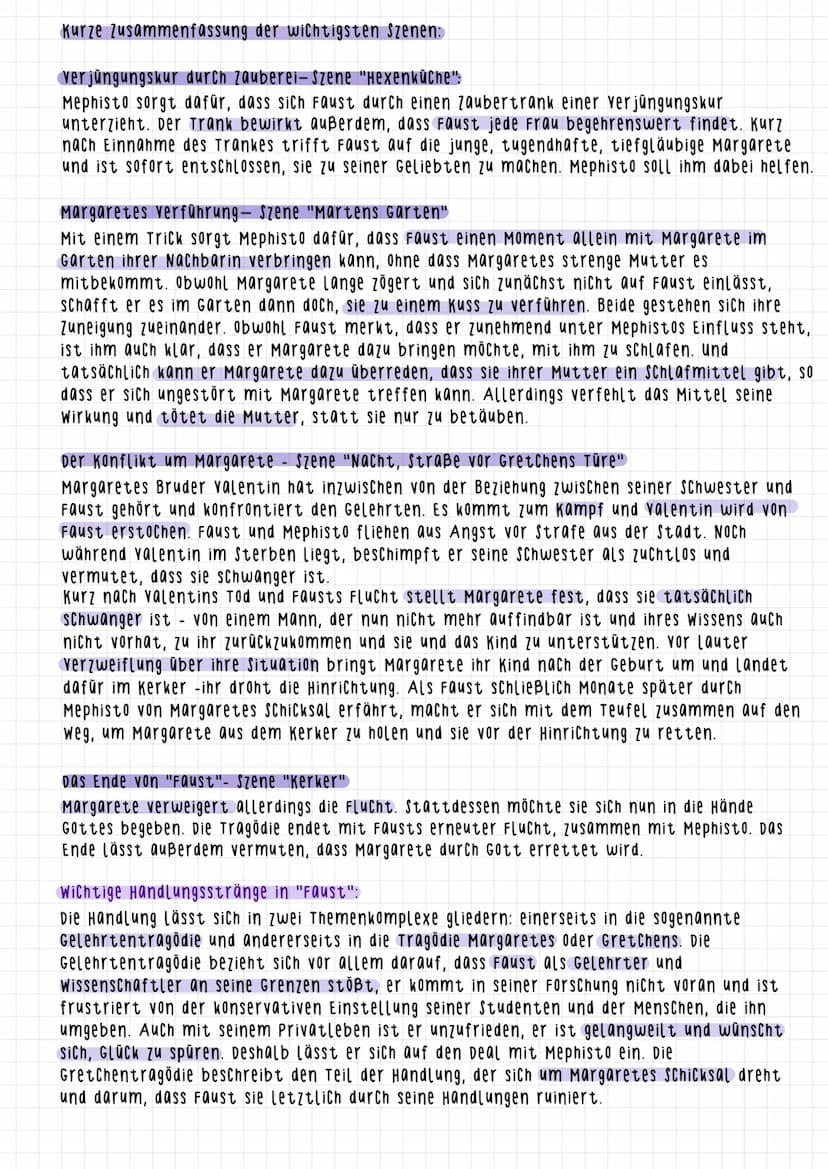 Faust 1
Faust I:Der Tragödie erster Teil von Johann Wolfgang von Goethe erschien im Jahr 1808 und
stellt bis heute eines der wichtigsten The