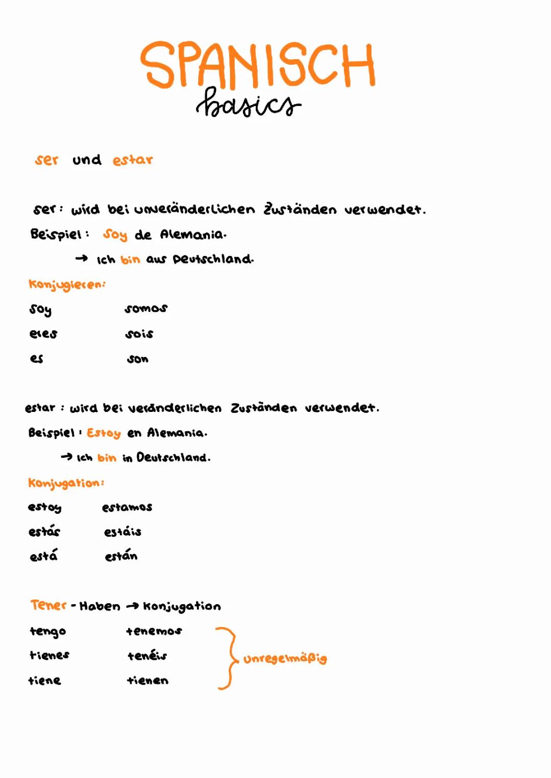 Spanisch Basics für Beginner und Einführung in die Sprache