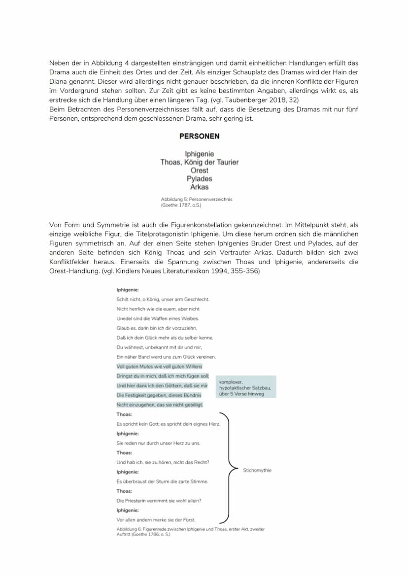 Das Drama in der Klassik unter besonderer
Berücksichtigung von Johann Wolfgang von Goethes
Iphigenie auf Tauris"
,,Edel sei der Mensch, hilf
