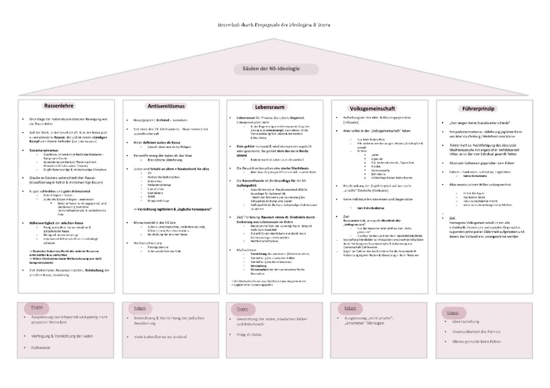 Sozialdarwinismus kurz erklärt: 5 Säulen der NS Ideologie