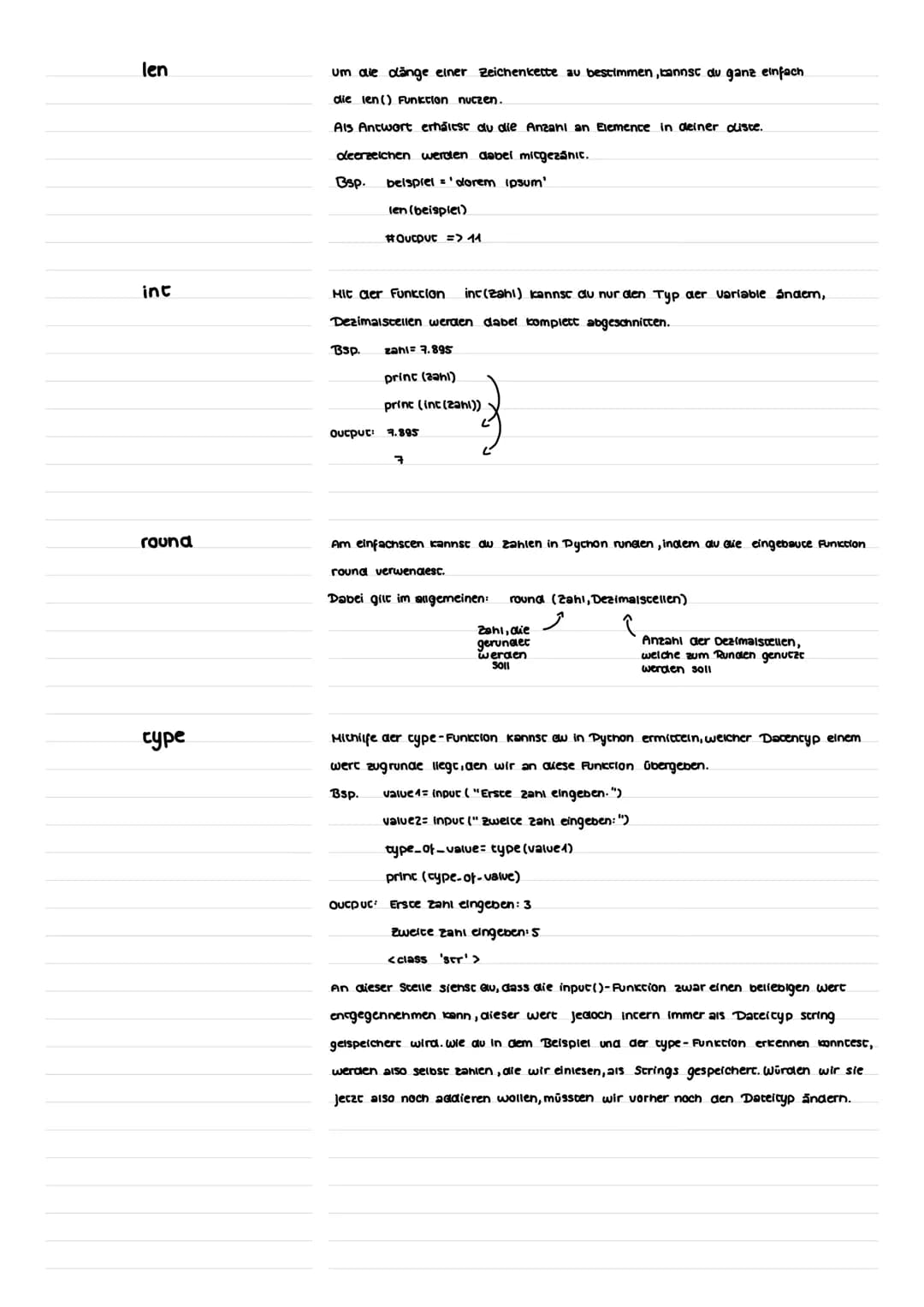 Vergleichsoperatoren
Variablen
Funktionen: print
input
program
""^V" "
1=
<
>=
1
plus minus getellt mal
↓
wird als
Daceityp
fleac
angegeben
