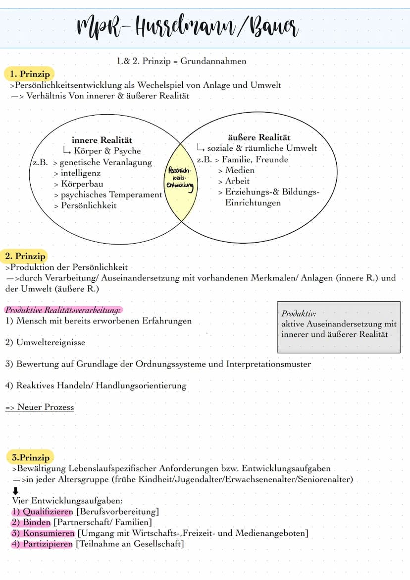 MPR
Tab. 3. Die zehn Prinzipien des MpR im Überblick.
Erkenntnistheoretische und konzeptionelle Grundannahmen
1. Prinzip
2. Prinzip
Produkti