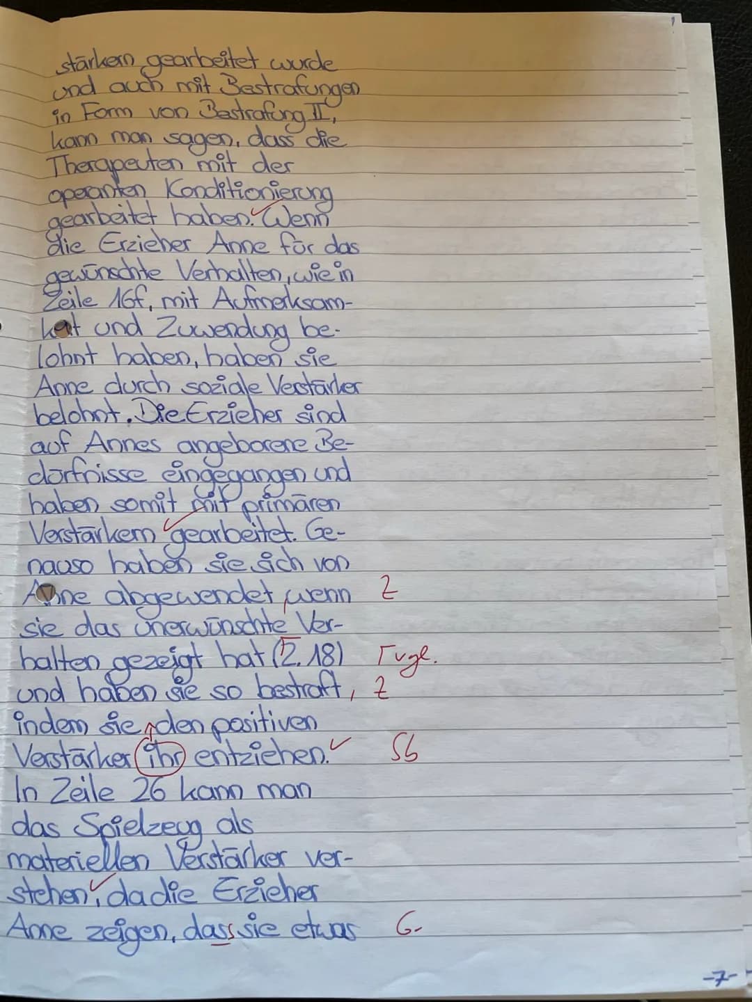 15
10
20
25
5
Pädagogik GK 11
2. Klausur
Lerntheorien
Gesamtschule
10.06.2020
Aufgabenstellung:
1. Beschreibe das Vorgehen der Therapeuten i