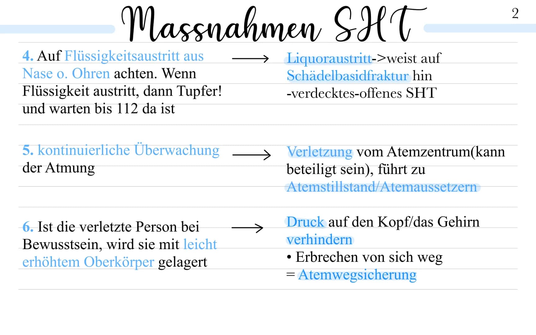 # Schädel-Hirn-trauma

Definition: -> Schädelverletzung mit Beteiligung des Gehirns, ausgelöst durch
Gewalteinwirkung

Direkt Schädigung d. 