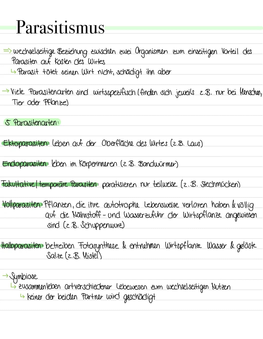 Intra- und interspezifische Beziehungen
Intraspezifische Faktoren:
Individuen einer Art können in unterschiedlichen Wechselbeziehungen zuein