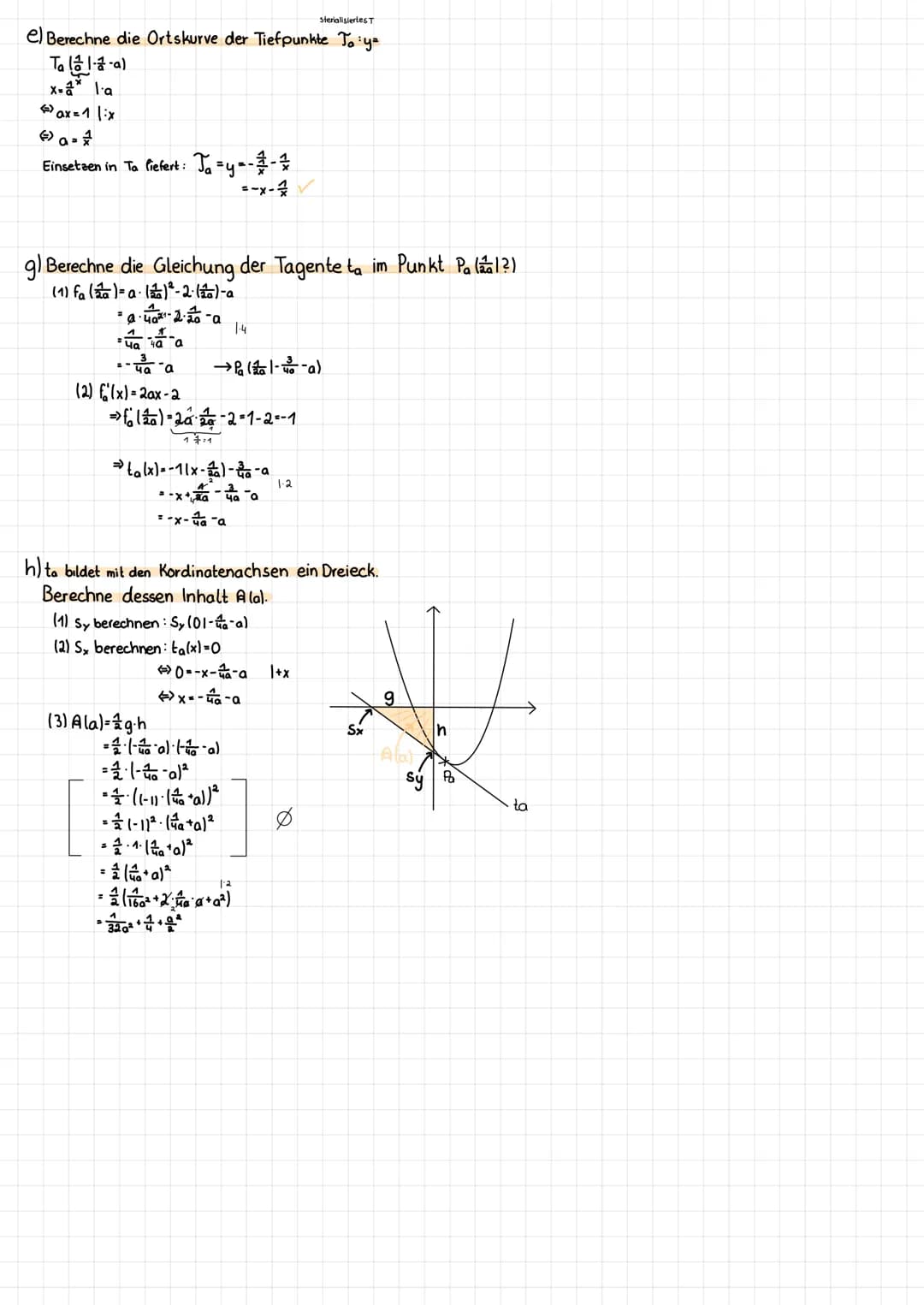 Funktionenscharen
Durch fa(x)-ax-2x -a (a>0) ist eine Funktionschar gegeben.
a) Zwischen den Graphen für a-0,5; 1, 1,5
Notiere erste Beobach
