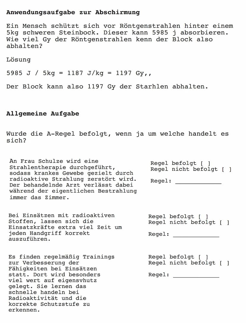 Worum handelt es sich überhaupt?
Regel bzw. Methode, die für ABC-
Einsätze der Feuerwehr oder des
Rettungsdienstes benötigt wird,
sobald ein