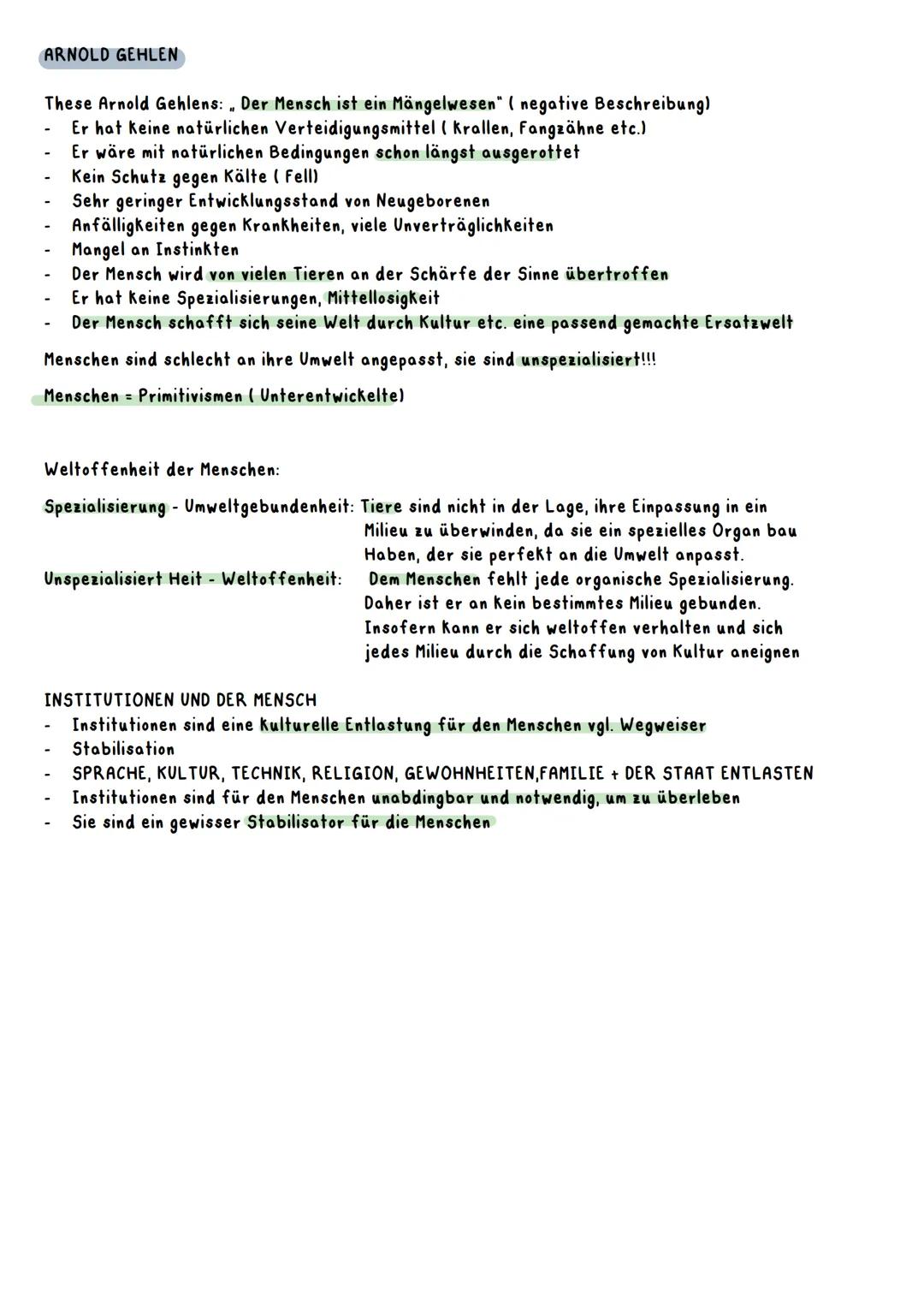 ETHIK KLAUSUR - ANTHROPOLOGIE DES MENSCHEN
Charles Darwins Evolutionstheorie als Grundlage der Betrachtung des Menschen
Es gibt einen Wandel