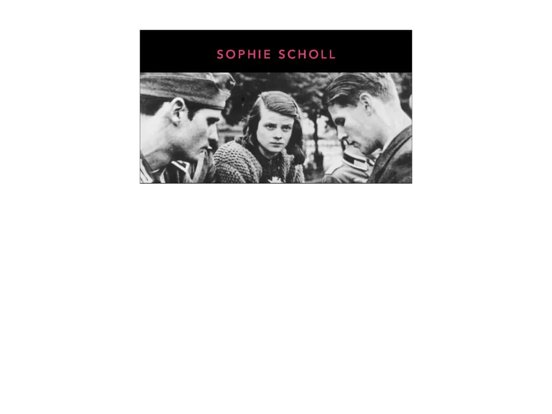 Sophie Scholl